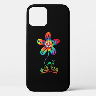Case-Mate iPhone Case Peace Courage Aimer Hope Frogs Hippie