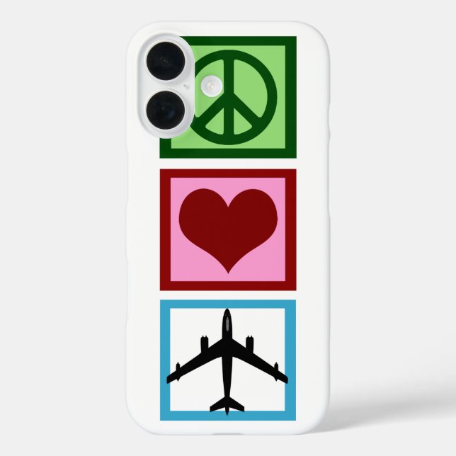 Coques Case-Mate iPhone Peace Love (Verso)