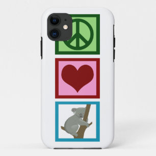 Coque Case-Mate iPhone Peace Love Koala Bear