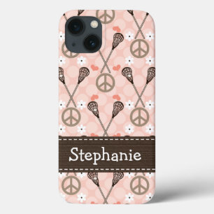 Coque Case-Mate iPhone Peace Love Lacrossse