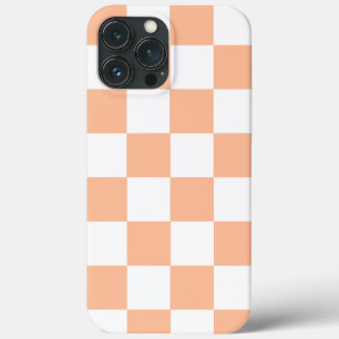 Case-Mate iPhone Case Peach Fuzz À damiers En vichy Motif