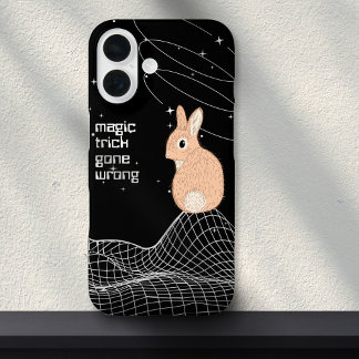 Coque Pour iPhone 16 Peach Magic Trick Bunny Rabbit meme
