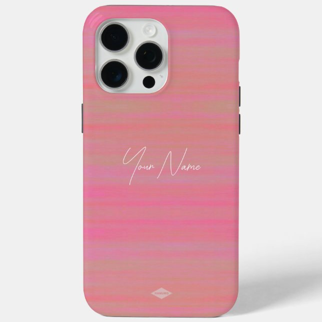 Coques Case-Mate iPhone Peach Watercolor Regarder Téléphone cellulaire (Verso)