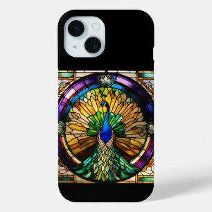 Coque Case-Mate iPhone Peacock en verre tendu