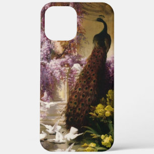 Coques Pour iPhone Peacock et Wisteria vintage