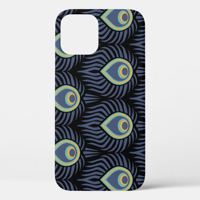 Coques Case-Mate iPhone Peacock Feather : Motif élégant. (Verso)