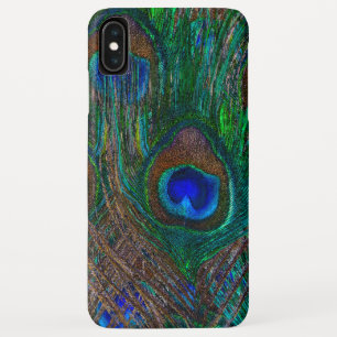 Coque Case-Mate Pour iPhone Peacock Feathers Etching Style