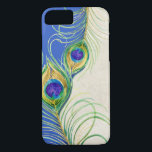Coque iPhone 7 Peacock Feathers Royal Damask Personnalisé Names<br><div class="desc">COLLECTION DE CONCEPTION : Il s'agit d'un coque de concepteur Mini IPad coordonné qui correspond à &quot ; Peacock Feathers&quot ; ensemble mariage. Doté de plumes Peacock stylisées et de couleur pastel, avec votre choix de couleur arrière - plan. Les plumes ont un motif tourbillon naturel et sont disposés sur...</div>