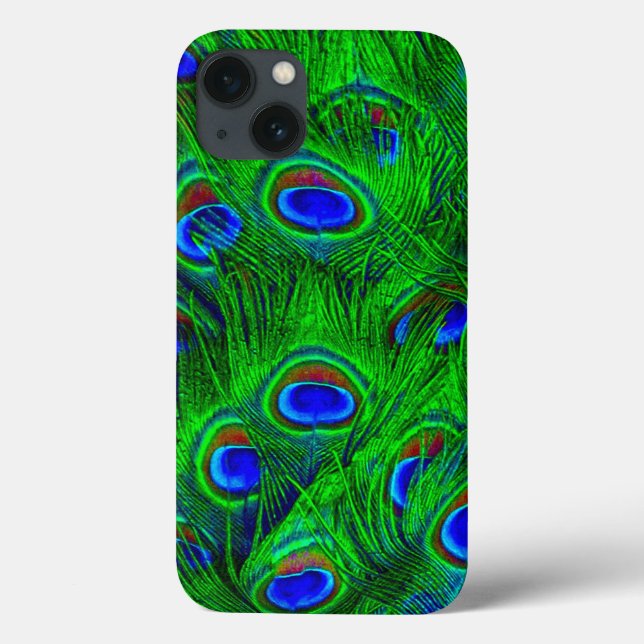 Coques Case-Mate iPhone Peacock Feathers Wildlife Birdlover Cadeau (Verso)