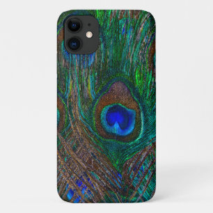Coque Case-Mate Pour iPhone Peacock Oeil Bleu Plumes Décor Design