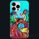 COQUE Case-Mate iPhone PEACOCKS EN AMOUR<br><div class="desc">Elégante peinture à l'aquarelle fantaisie avec feuille d'or et d'argent. Voir des cadeaux plus personnalisés de Zazzle. Faites des cadeaux personnalisés à Zazzle. créez et achetez des produits personnalisés à Zazzle</div>