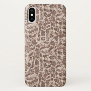 Coque Case-Mate iPhone Peau Brown et Tan Snake