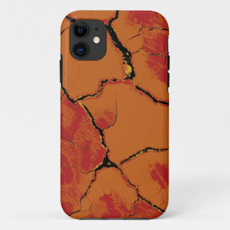 Coques Pour iPhone peau d'animal avec revêtement de fissure