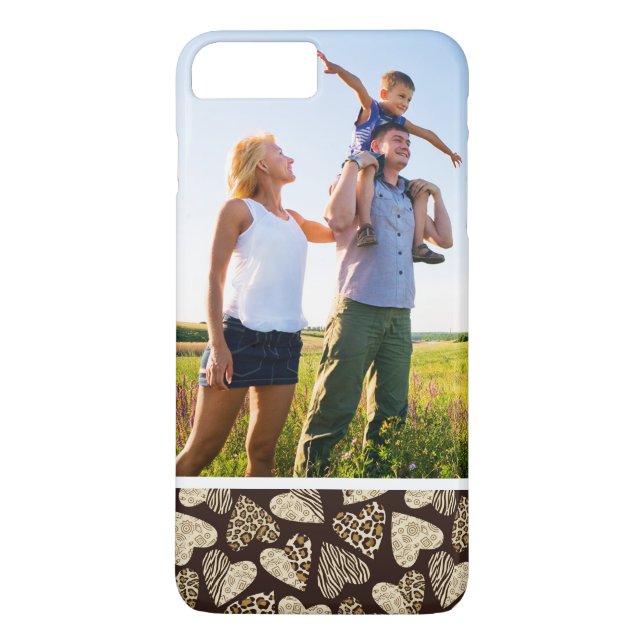 Coques Case-Mate iPhone Peau d'animal faite sur commande de photo avec des (Dos)