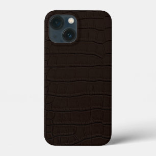 Case-Mate iPhone Case Peau de crocodile Brown