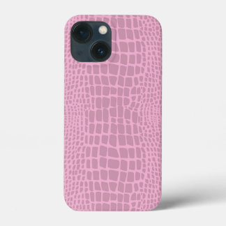 Case-Mate iPhone Case peau de crocodile d'alligator rose