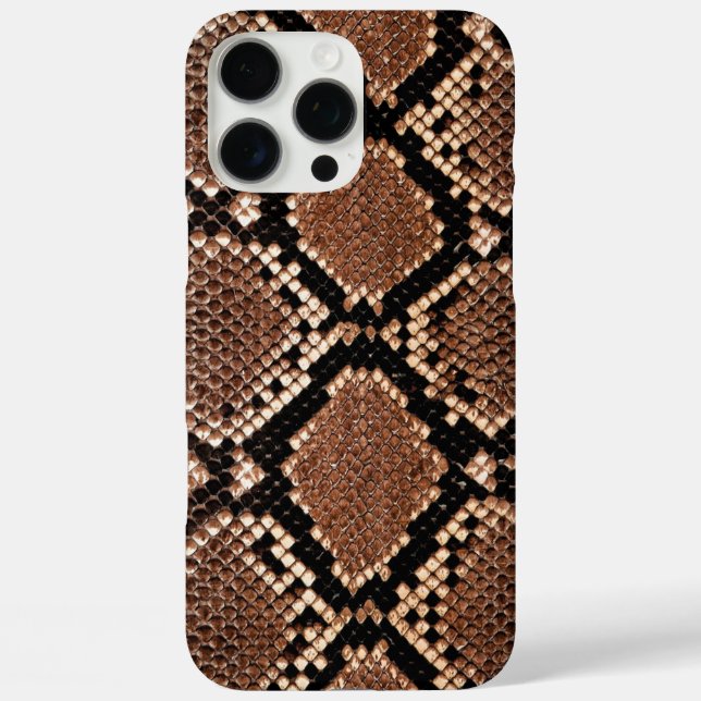 Coques Case-Mate iPhone Peau de Crotale Diamondback Occidental (Verso)