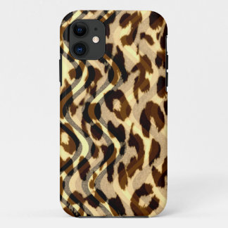 Coque Case-Mate Pour iPhone peau de fourrure poster de animal vintage de léopa
