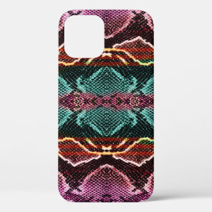 Case-Mate iPhone Case Peau de serpent colorée, poster de animal.