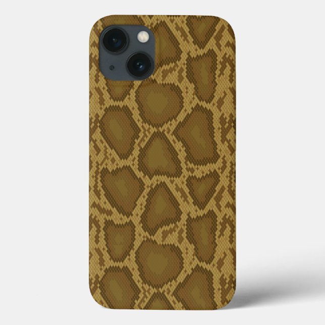 Coques Case-Mate iPhone Peau de serpent, motif reptile (Verso)