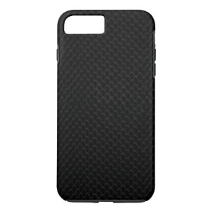 Coque iPhone 8 Plus/7 Plus Peau de serpent noir