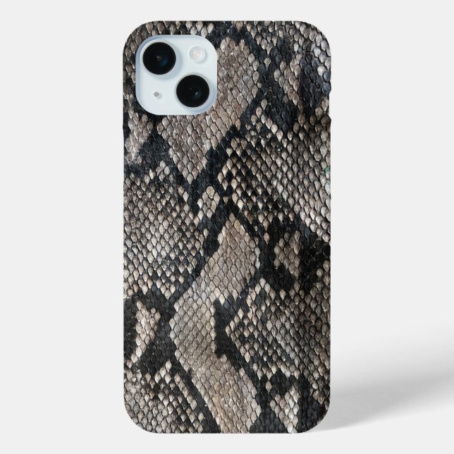 Coques Case-Mate iPhone Peau de serpent Python tendance - Rich Elegant Mod (Verso)