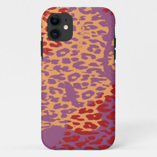 Coque Case-Mate Pour iPhone Peau empreinte de léopard rouge rétro