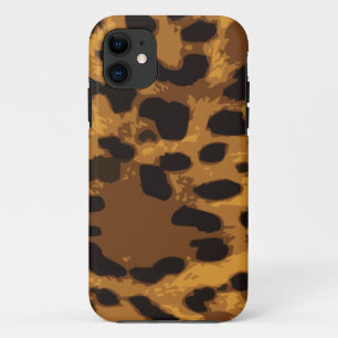 Coque iPhone 11 Peau léopard