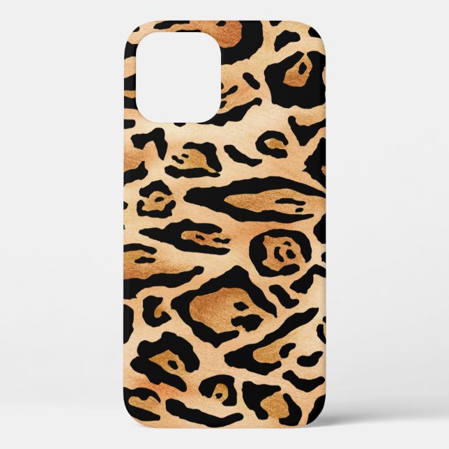 Coques Case-Mate iPhone Peau léopard : Motif intemporel (Verso)