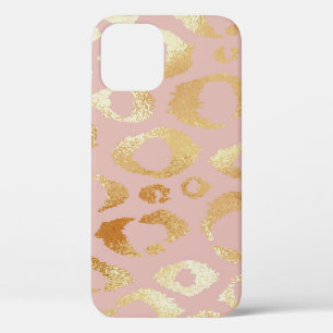 Case-Mate iPhone Case Peau léopard, texture or rose