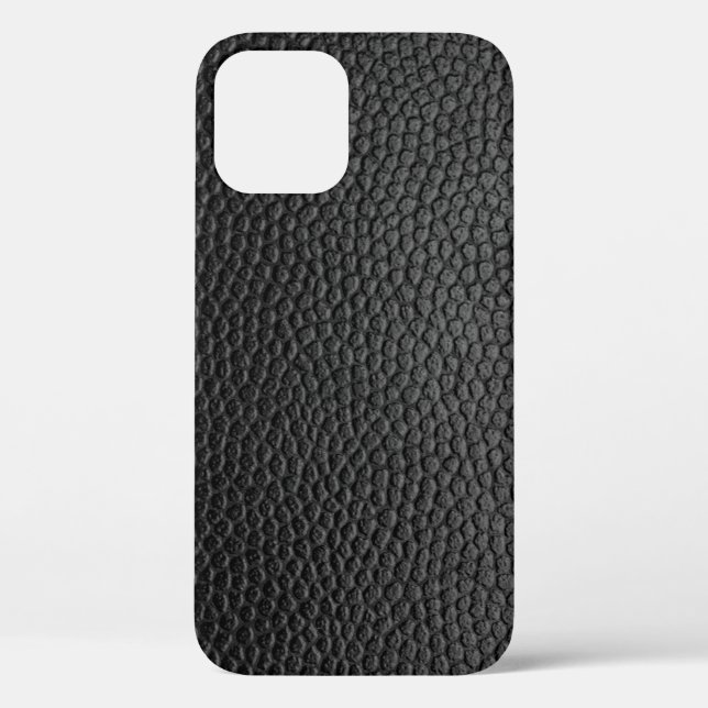 Coques Case-Mate iPhone peau noire peau texture peau (Verso)