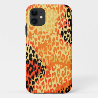 Coques Pour iPhone Peau poster de animal rétro du léopard 3