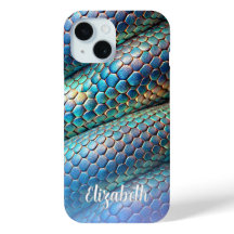 Peaux de serpent violet et bleu ombre design