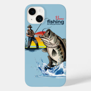 Coque Case-Mate iPhone Pêche à la basse vintage Graphisme [Homme] 