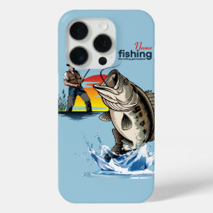 Coque Case-Mate iPhone Pêche à la basse vintage Graphisme [Homme] 