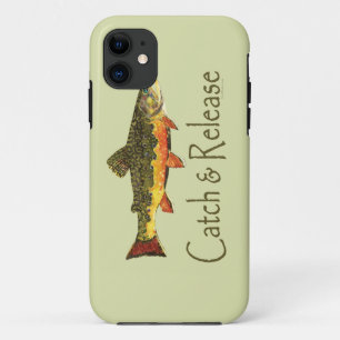 Coques Pour iPhone Pêche à la truite de capture et de rejet