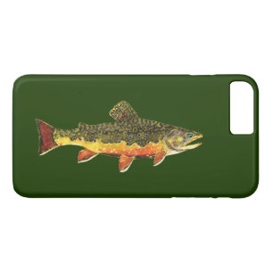 Coque iPhone 8 Plus/7 Plus Pêche à l'omble de fontaine, Ichthyologie