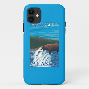 Coque Case-Mate iPhone Pêche d'ours en rivière - Pétersbourg, Alaska