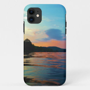Etui iPhone Case-Mate Pêche et coucher de soleil sur le lac de montagne