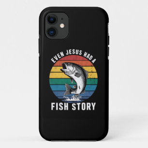 Case-Mate iPhone Case Pêche Même Jésus Avait Poisson Histoire Basse Pois