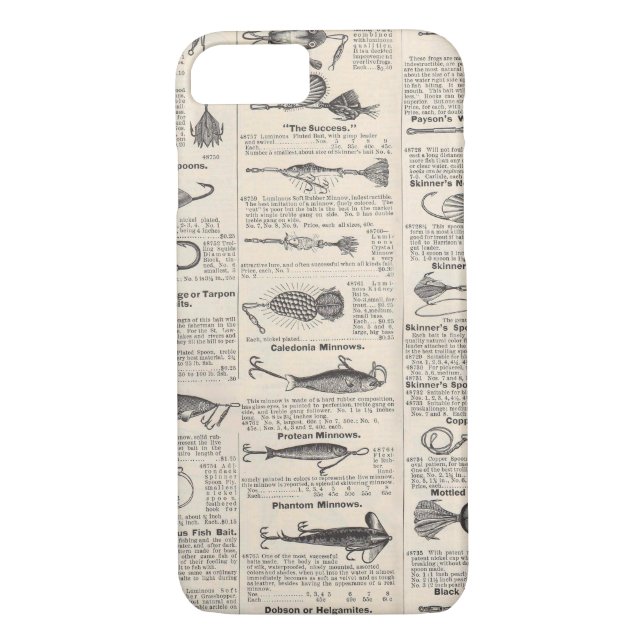 Coques Case-Mate iPhone Pêche vintage leures : pêcheur d'antiquité des ann (Dos)