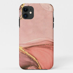 Case-Mate iPhone Case Pêcher Avec La Géode Or