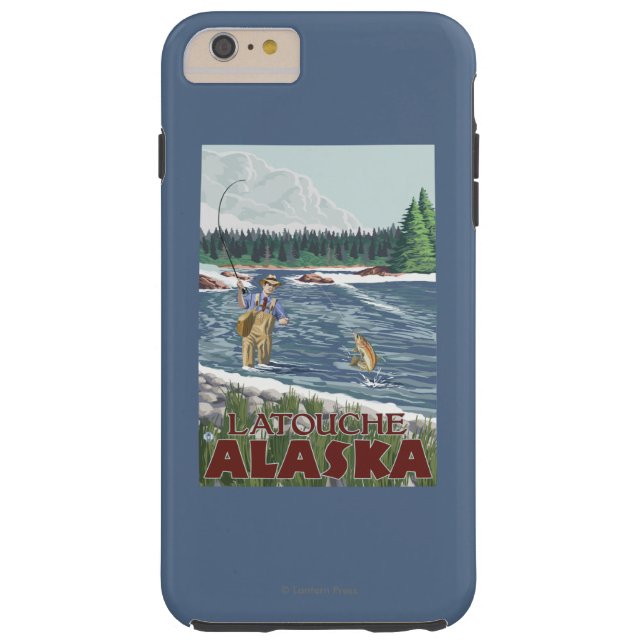 Coques Case-Mate iPhone Pêcheur de mouche - Latouche, Alaska (Dos)