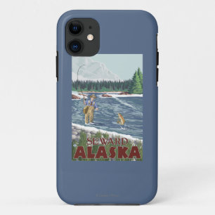 Case-Mate iPhone Case Pêcheur de mouche - Seward, Alaska