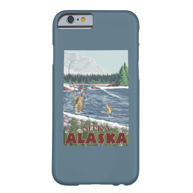 Coques Case-Mate iPhone Pêcheur de mouche - Sitka, Alaska (Dos)