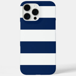 Coque iPhone 16 Pro Max Pêcheur esthétique Bleu rayé