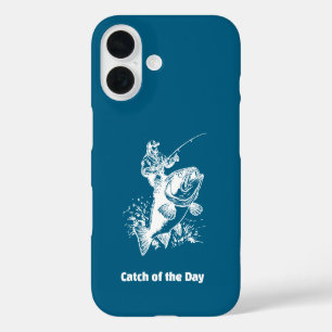 Coque Pour iPhone 16 Pêcheur, pêche