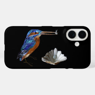 Coques iPhone 16 PÊCHEURS, COQUILLE DE MER ET PEARL Electric Blue,