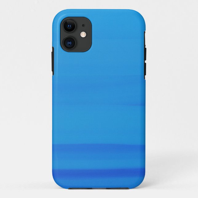 Coques Case-Mate iPhone Peindre l'Arrière - plan bleu (Dos)