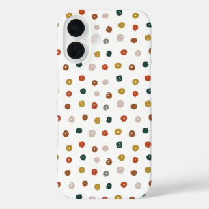 Coque Pour iPhone 16 Peindre les dossiers de fichiers Motifs Abstraits 